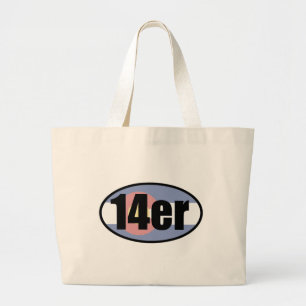 Bolso De Tela Gigante Colorado 14ers