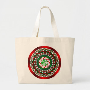 Bolso De Tela Gigante Colores de Navidades Tote Bag