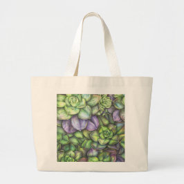 Bolso De Tela Gigante Colorful Botanical Illustration Tote Bag