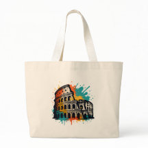 Colosseum Street Art - Colorido monumento de Roma