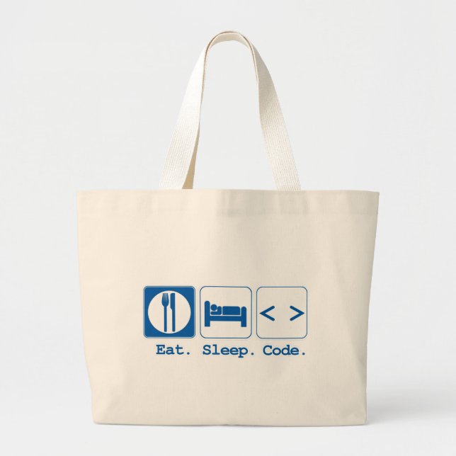 Bolso De Tela Gigante come código (html) (Frente)