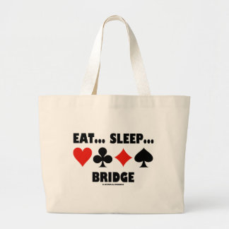 Bolso De Tela Gigante Come... Duerme... Puente (Trajes de tarjetas de hu
