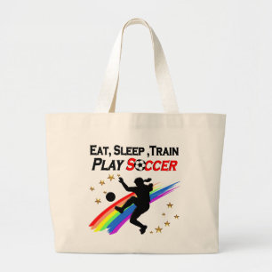 BOLSO DE TELA GIGANTE COME, TREN DE SUEÑO JUEGO FÚTBOL TODO EL DÍA