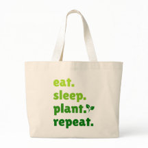 Comer la planta de sueño repetidamente jardinera L