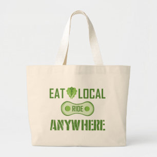 Bolso De Tela Gigante Comer local, ir a cualquier lugar