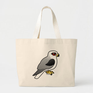 Bolso De Tela Gigante cometa Blanco-atada