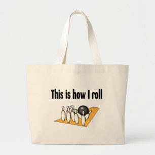 Bolso De Tela Gigante Cómo ruedo