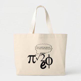 Bolso De Tela Gigante Compinches irracionales