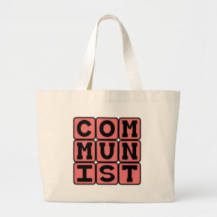 Bolso De Tela Gigante comunista, practicantes del comunismo