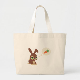 Bolso De Tela Gigante conejo de Pascua