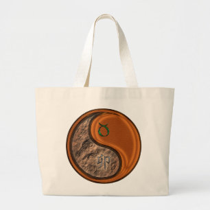 Bolso De Tela Gigante Conejo Taurus y Wood