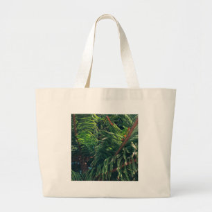 Bolso De Tela Gigante Coníferas de pinos evergreen