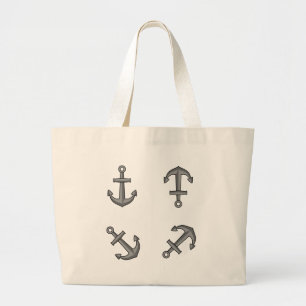 Bolso De Tela Gigante Conjunto de anclaje de personalizado