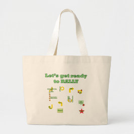 Bolso De Tela Gigante Consigamos listos para reunirse