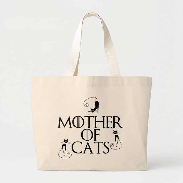 Bolso De Tela Gigante CONSIGUIERON el tote grande inspirado (Frente)