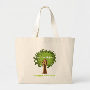 Bolso De Tela Gigante Consolide la naturaleza