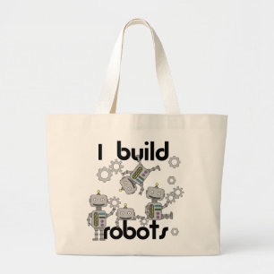 Bolso De Tela Gigante Construyo Robots