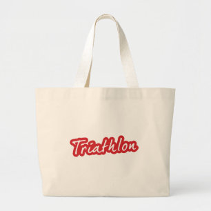 Bolso De Tela Gigante Cool Triathlon design