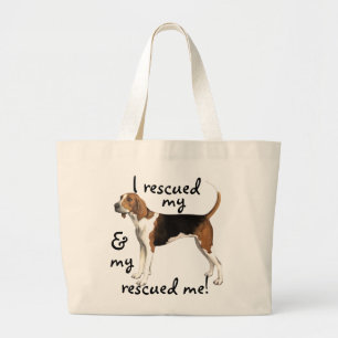 Bolso De Tela Gigante Coonhound del caminante de Treeing del rescate