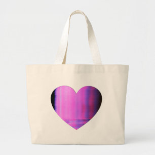 Bolso De Tela Gigante Corazón de cámara rota número 49