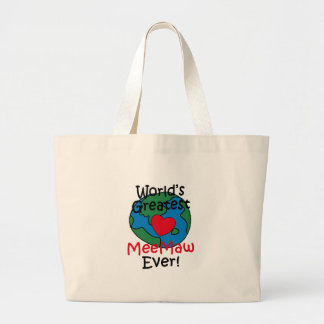 Bolso De Tela Gigante Corazón de MeeMaw más grande del mundo