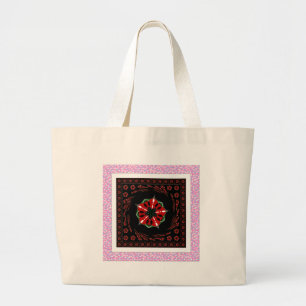 Bolso De Tela Gigante Corazones de amor