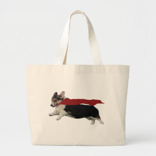 Bolso De Tela Gigante Corgi Galés del Pembroke