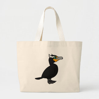 Bolso De Tela Gigante Cormorant Birdorable de doble cresta