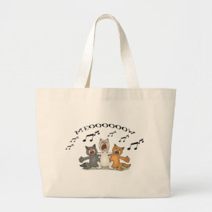 Bolso De Tela Gigante Coro del gato