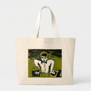Bolso De Tela Gigante cortar dj dibujo graffiti