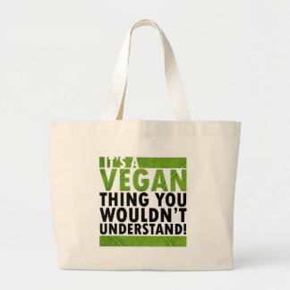 Bolso De Tela Gigante Cosa del vegano