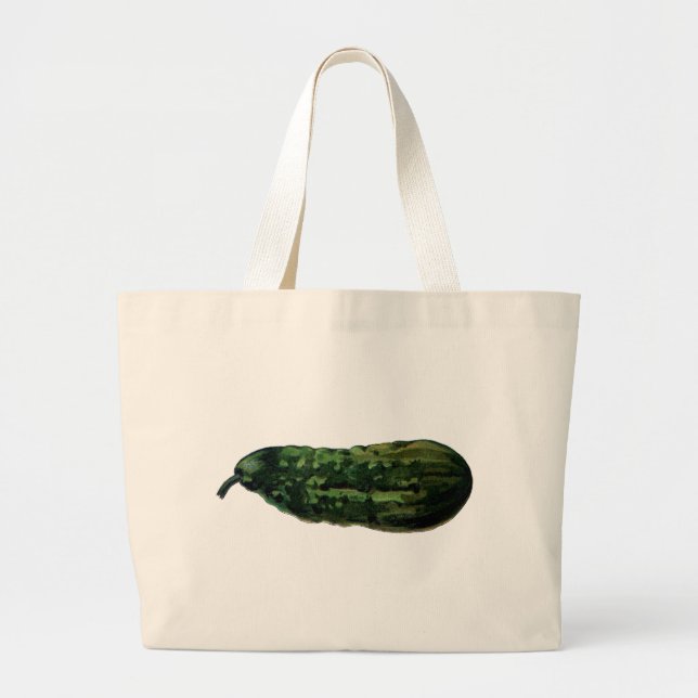 Bolso De Tela Gigante cosecha de pepino (Frente)