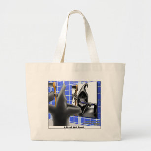 Bolso De Tela Gigante Cosechador de Almas con Camisetas Divertidas, Taza