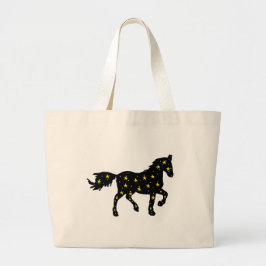 Bolso De Tela Gigante Cosmic Horse Sign Tote Bag