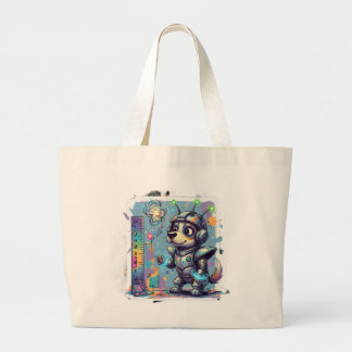 Bolso De Tela Gigante Cosmic Pup Ranger - Tote