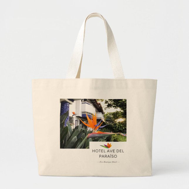 Bolso De Tela Gigante Costa Rica Tote Bag (Frente)