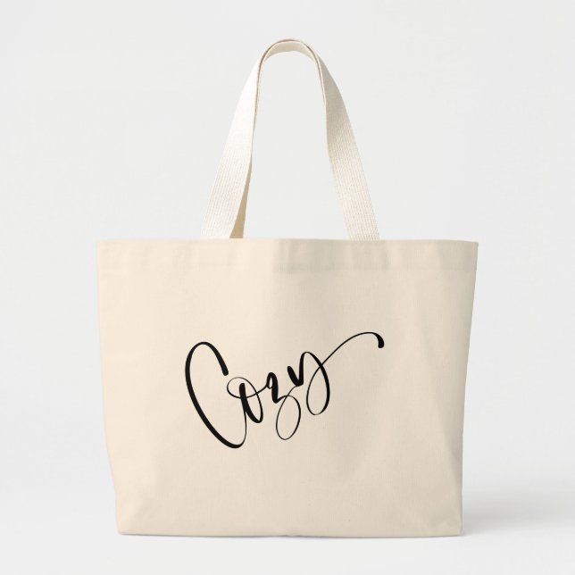 Bolso De Tela Gigante Coszy Tote Bag (Frente)