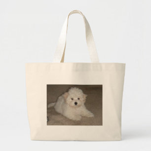 Bolso De Tela Gigante Coton_de_Tulear_puppy.png