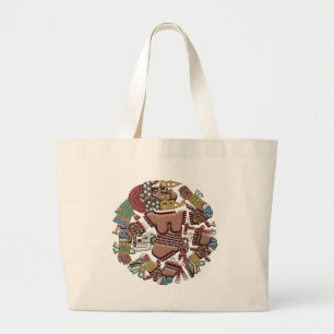 Bolso De Tela Gigante Coyolxauhqui