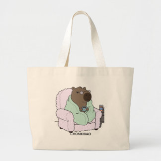 Bolso De Tela Gigante Cozy illustrations for very tired adults.