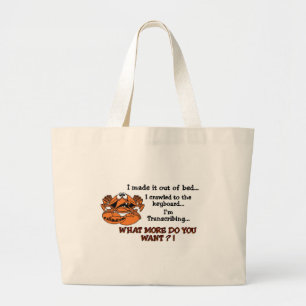 Bolso De Tela Gigante Crabby MT