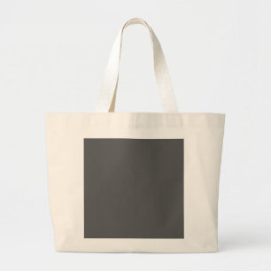 Bolso De Tela Gigante Crea tu propio diseño personalizado gris oscuro