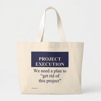 Bolso De Tela Gigante Creación de un plan de ejecución de proyectos (3)