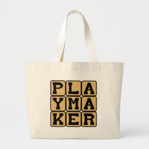 Bolso De Tela Gigante Creador de juego, estrella deportiva o dramaturgo