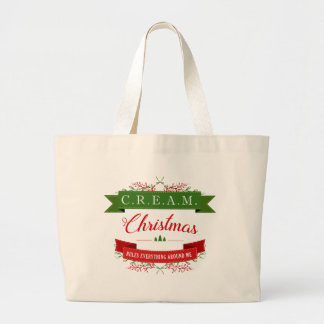 Bolso De Tela Gigante CREAM Christmas Rules! Jumbo Tote