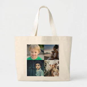 Bolso De Tela Gigante Crear su propio Collage de fotos de 4