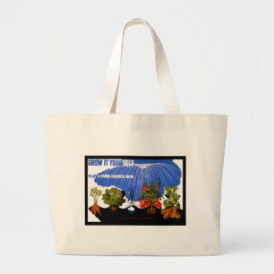 Bolso De Tela Gigante Crecéralo tú mismo ~ Planta un jardín agrícola aho
