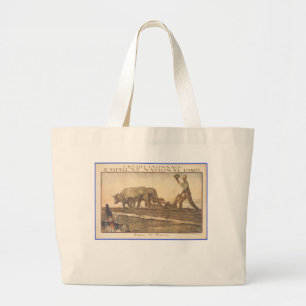 BOLSO DE TELA GIGANTE CRÉDITO LYONNAIS