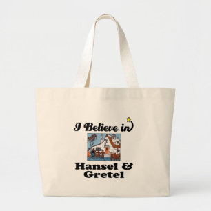 Bolso De Tela Gigante creo en hansel y gretel