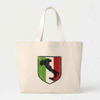 Bolso De Tela Gigante Crest de bota de la bandera italiana medieval